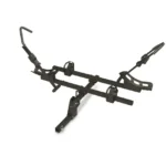Heavy-Duty 2-Bike Hitch-Mounted Platform Tray Carrier for Fat Bikes (Model: HB-304-2) - Image 2