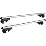 Aerodynamic Aluminum Open Roof Rail Crossbars with Universal Telescopic Feet (Model: RB004)