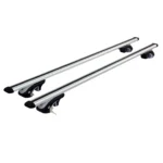 Aerodynamic Aluminum Open Roof Rail Crossbars with Acoustic Underside Sealing (Model: RB005)