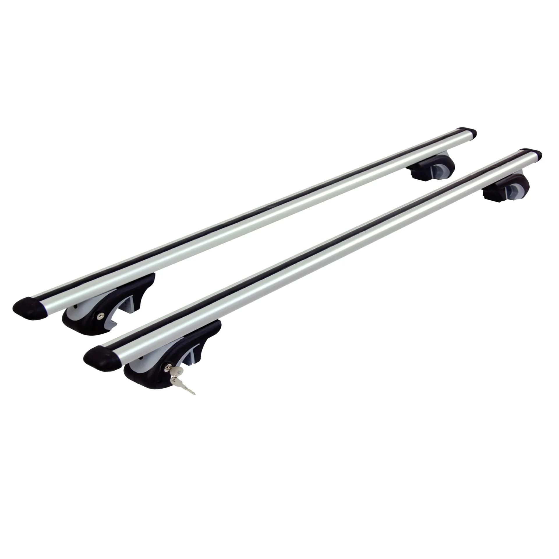 RB-005 (1)-square Aerodynamic Aluminum Open Roof Rail Crossbars with Acoustic Underside Sealing (Model: RB005) - Image 1