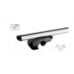Aerodynamic Aluminum Open Roof Rail Crossbars with Heavy-Duty Large Foot Casing (Model: RB007) - Image 3
