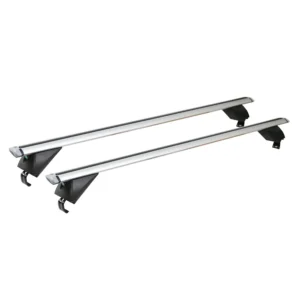 Aerodynamic double walled aluminum roof rack bars RB003C for open rail vehicles
