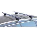 Aerodynamic Aluminum Oval Bar Roof Crossbar System for Flush Rails (Model: RB003B-1)