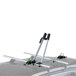 Premium Anodized Roof-Mounted Upright Bicycle Carrier (Model: BC001F)