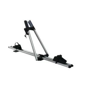Standalone dual-locking aluminum roof mounted bicycle carrier rack model BC001E