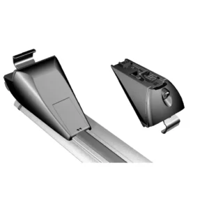 Fiberglass reinforced nylon foot and protective rubber coated hook of RB003C-1 aero bar