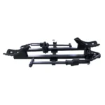 Heavy-Duty 2-Bike Hitch-Mounted Platform Tray Carrier for Fat Bikes (Model: HB-304-2) - Image 3