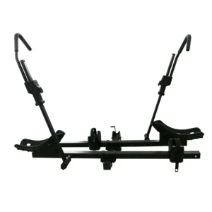 Front view of HB-304-2 heavy duty steel platform hitch bike carrier for global wholesale