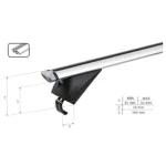 Premium Wing-Shaped Open Rail Roof Crossbar System (Model: RB003C) - Image 2