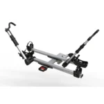 Heavy-Duty 2-Bike Hitch Platform Tray Carrier with Integrated Loading Ramp (Model: HB305)