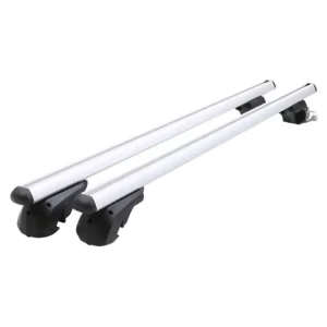 TUV and ISO tested universal aluminum open roof rail crossbars RB004-1 with integrated locking system
